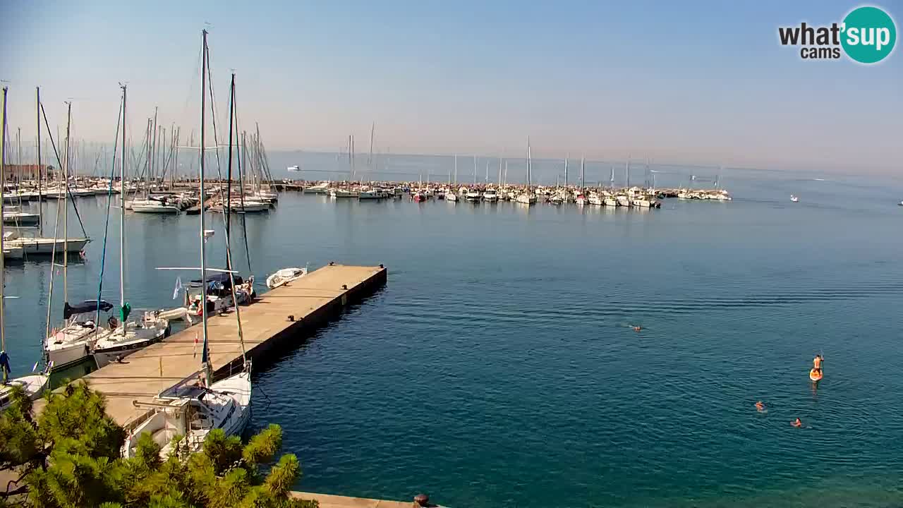 Webcam Sistiana Bucht – Liveblick auf Marina und Bucht