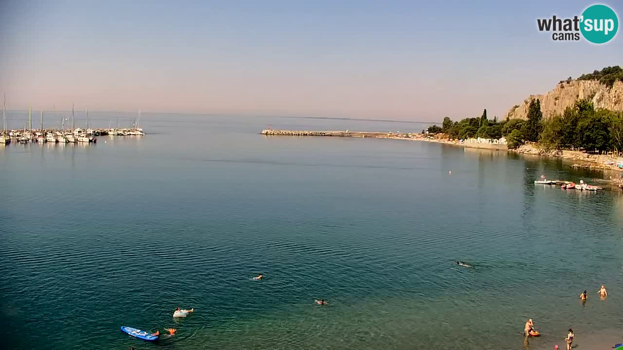 Webcam Sistiana Baia – Live View of the Marina and Gulf