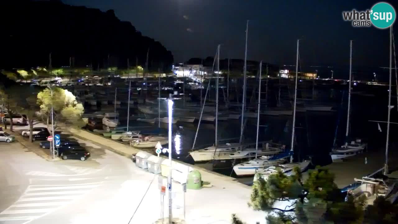 Webcam Sistiana Baia – Live View of the Marina and Gulf