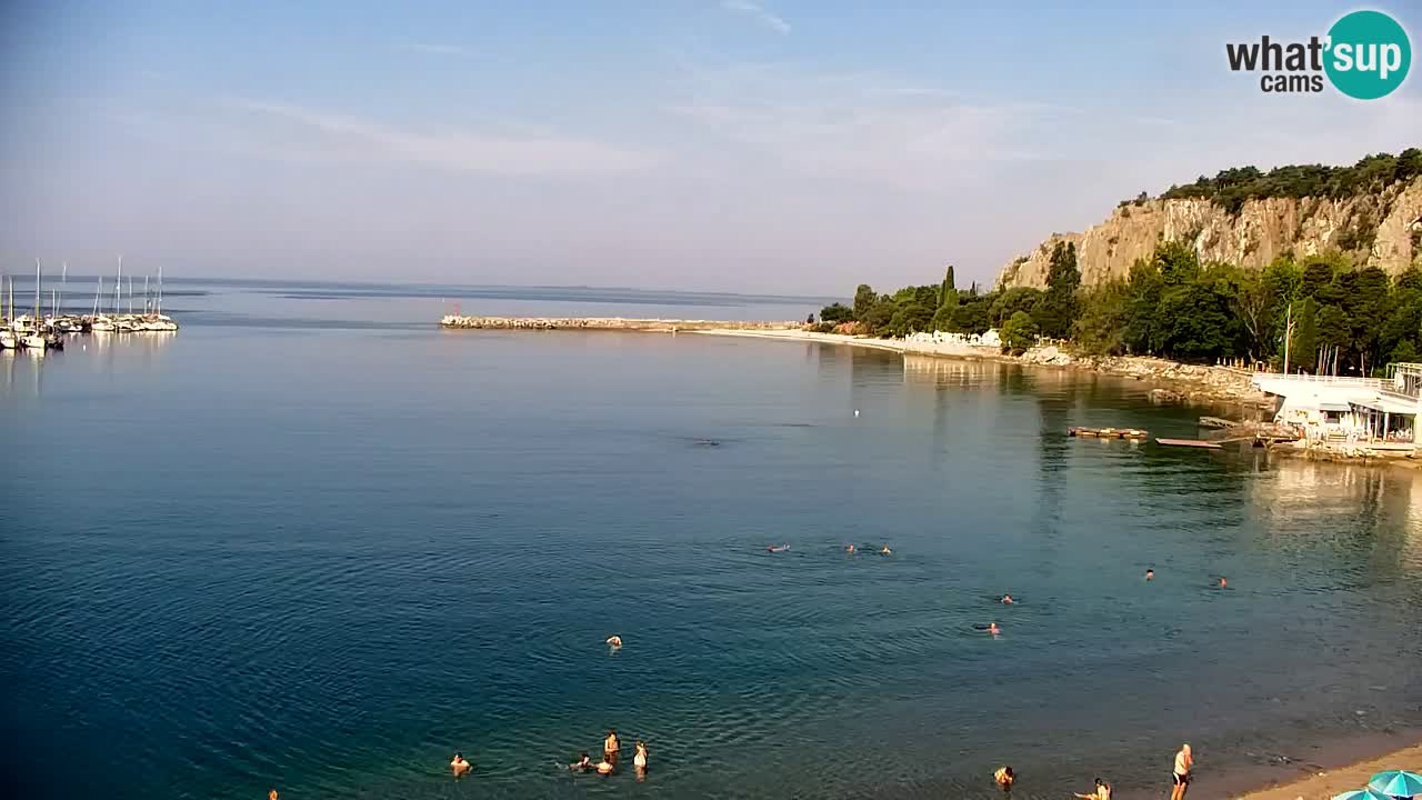 Webcam Sistiana Baia – Live View of the Marina and Gulf