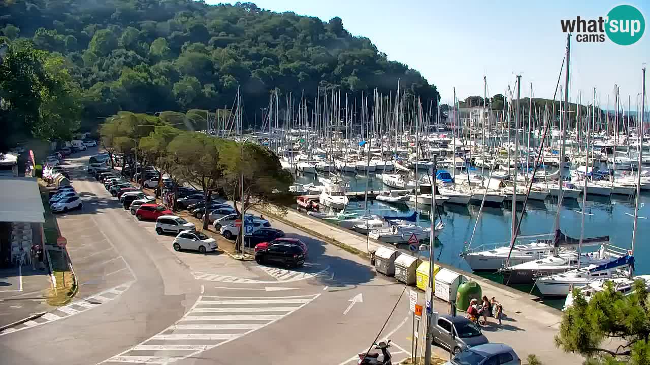 Web kamera Sistiana Uvala – Pogled uživo na marinu i zaljev
