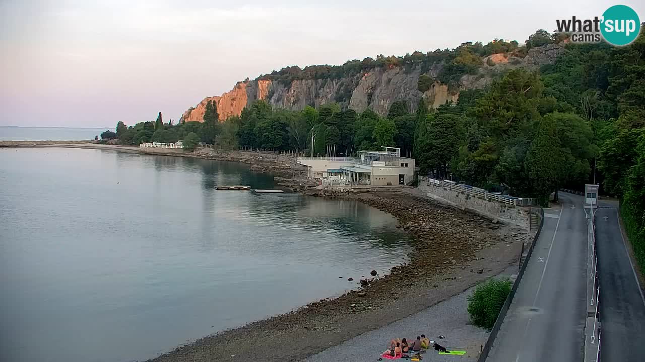 Webcam Sistiana Baia – Live View of the Marina and Gulf