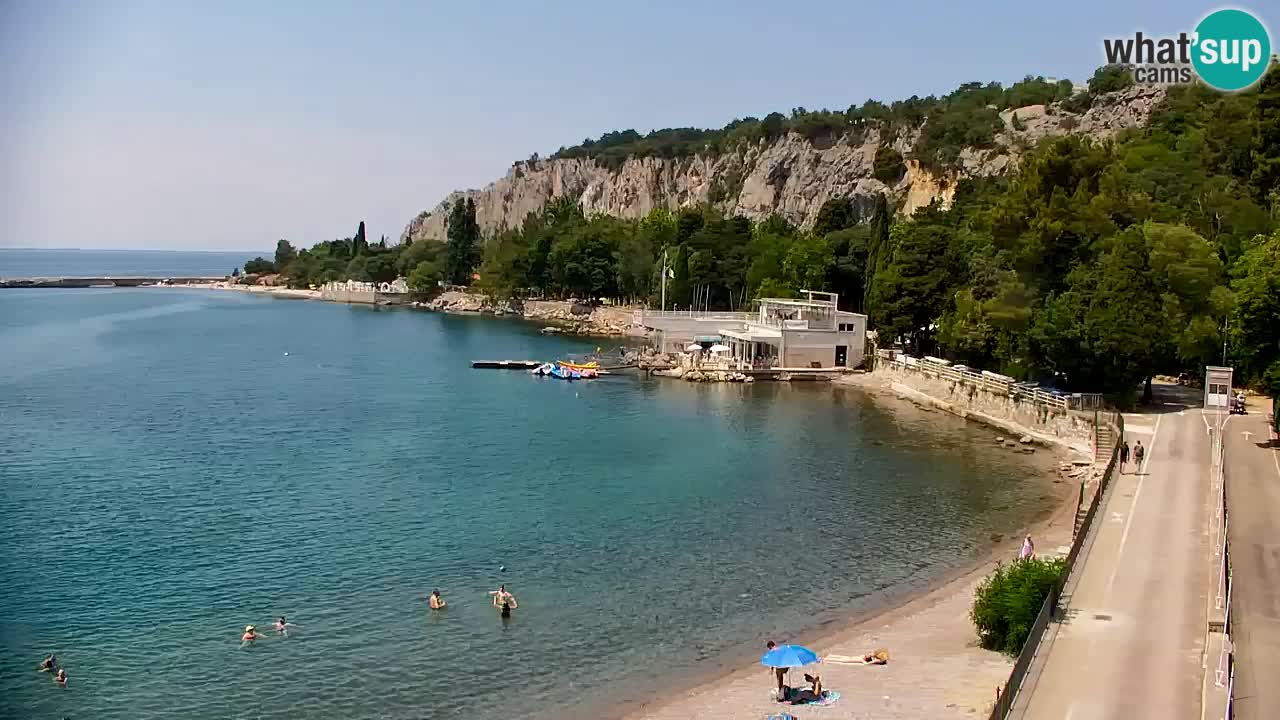 Webcam Sistiana Baia – Live View of the Marina and Gulf