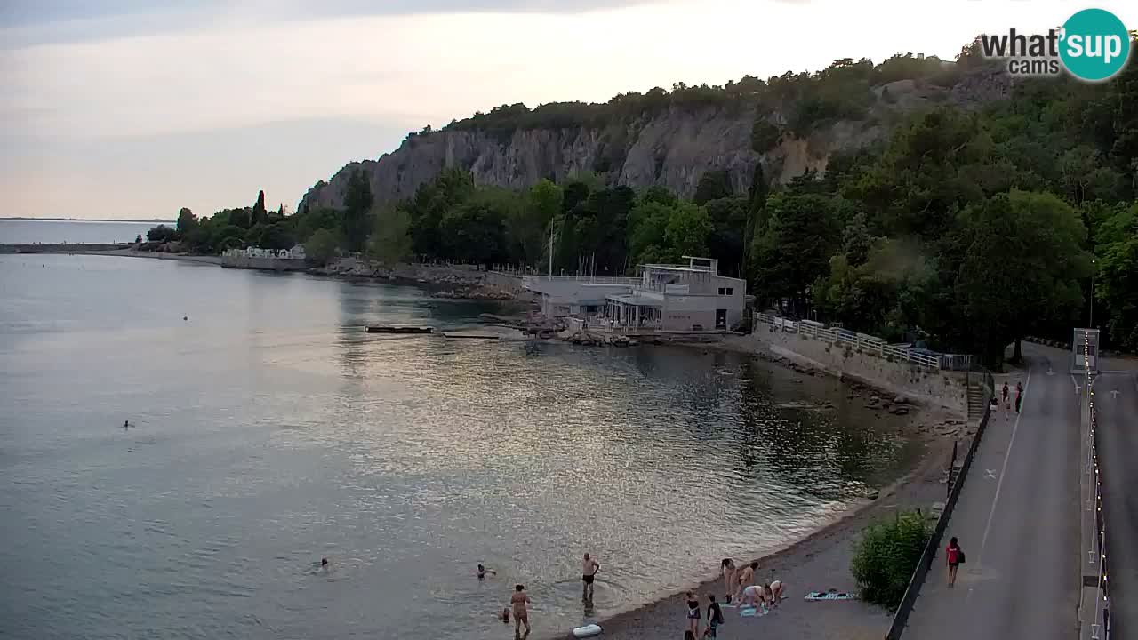 Spletna kamera Sesljanski zaliv – Pogled v živo na marino in zaliv