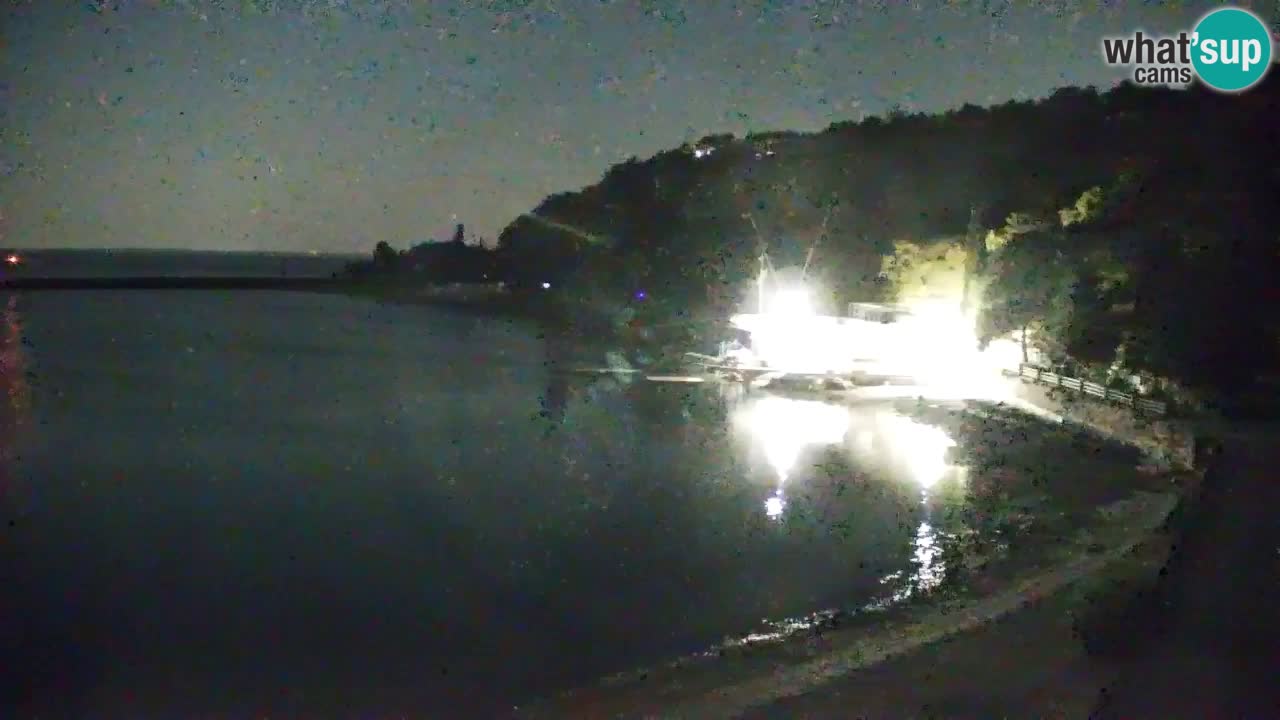 Spletna kamera Sesljanski zaliv – Pogled v živo na marino in zaliv