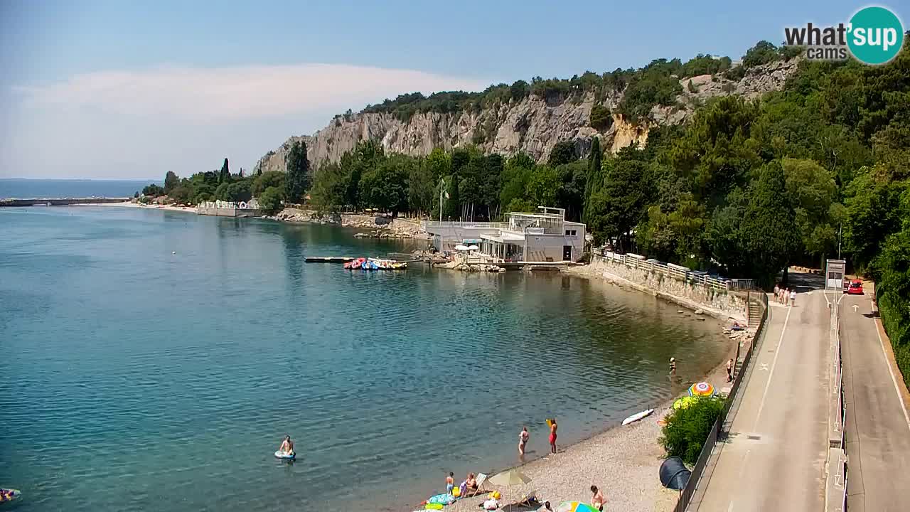 Spletna kamera Sesljanski zaliv – Pogled v živo na marino in zaliv