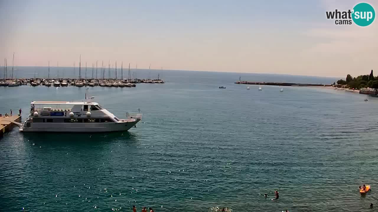 Webcam Sistiana Bucht – Liveblick auf Marina und Bucht