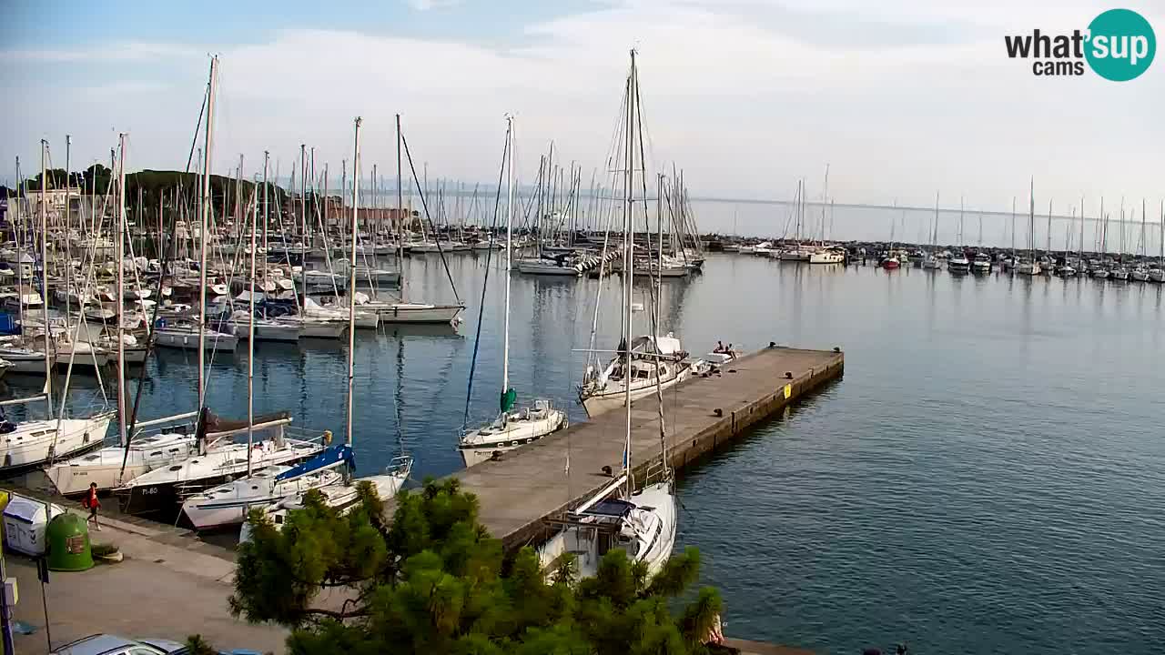 Webcam Baie de Sistiana – Vue en direct de la marina et de la baie