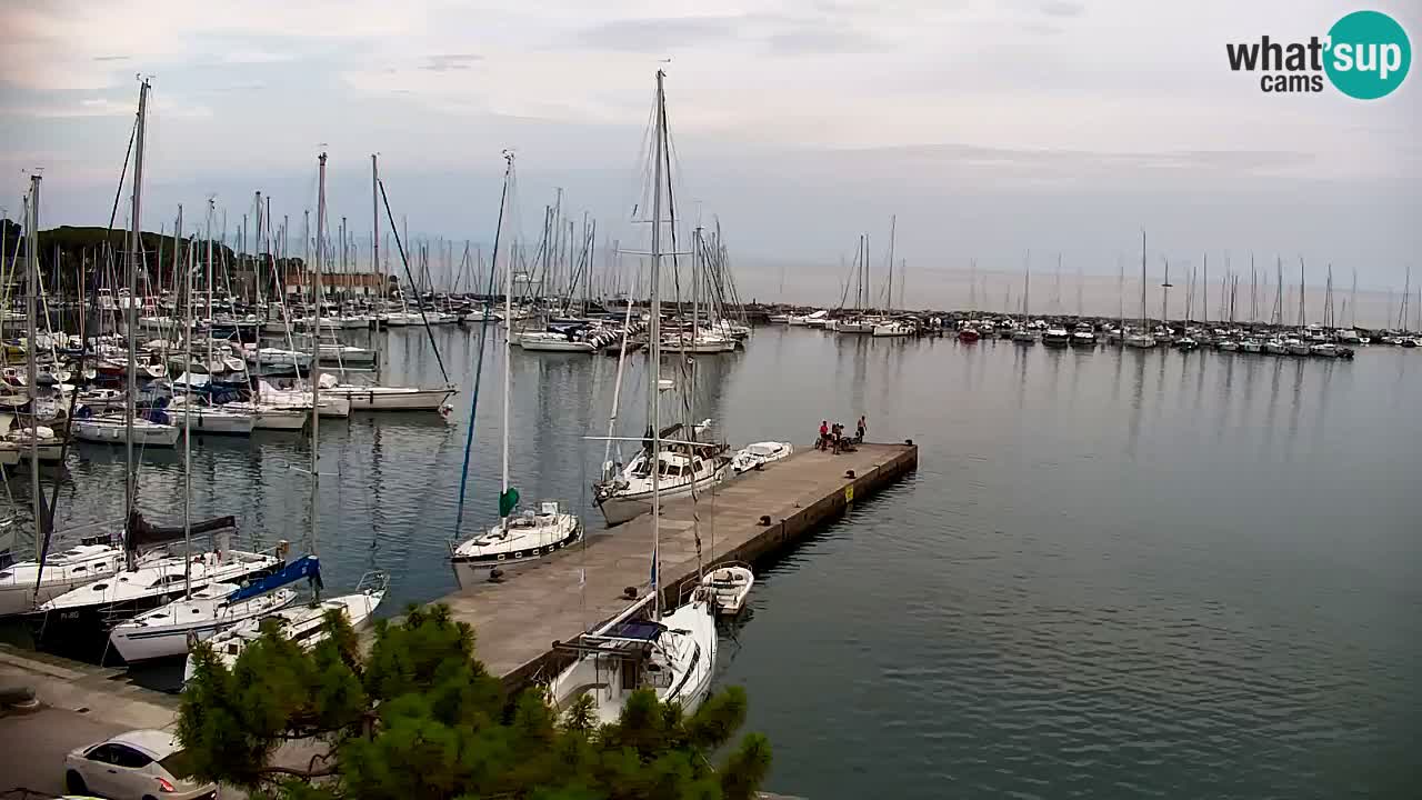Webcam Baie de Sistiana – Vue en direct de la marina et de la baie