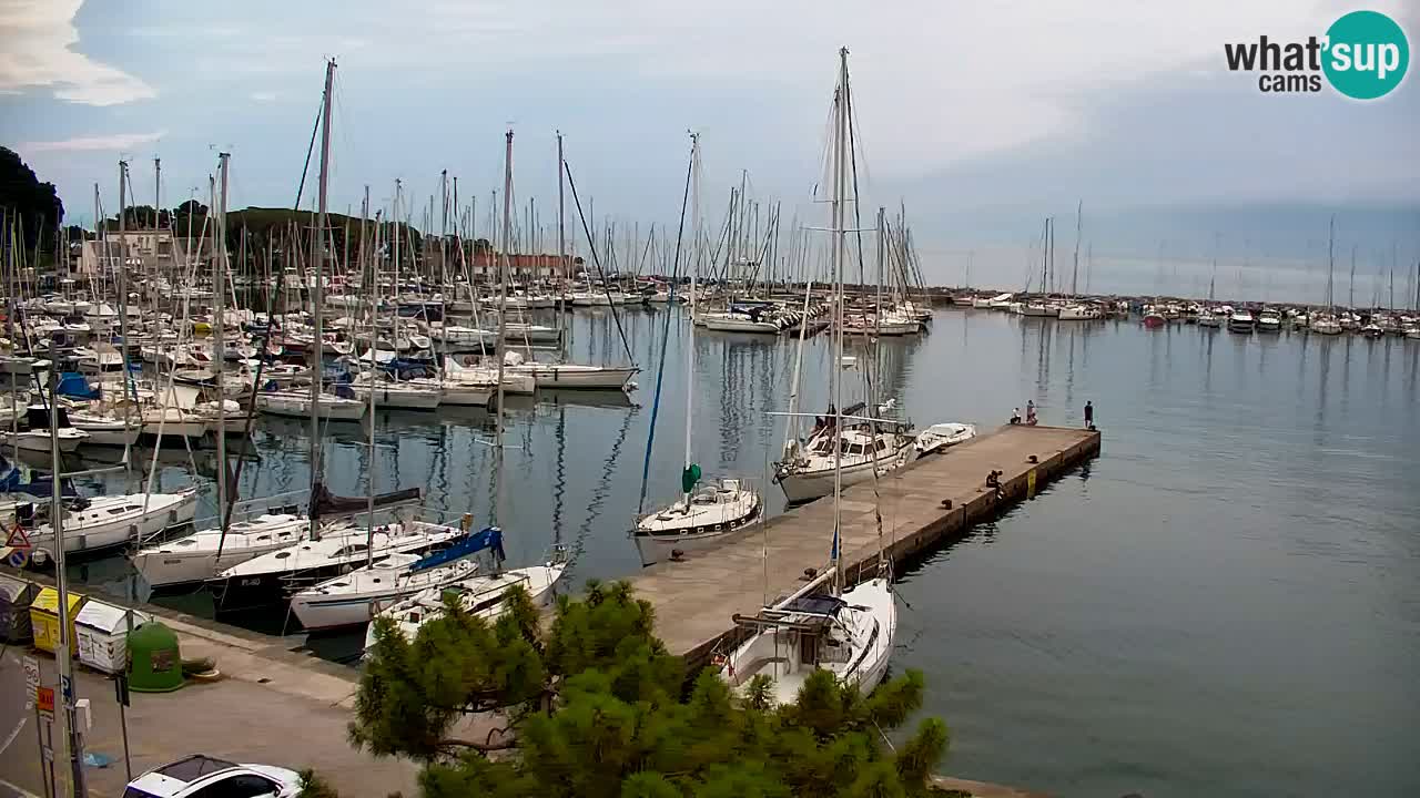 Webcam Baie de Sistiana – Vue en direct de la marina et de la baie