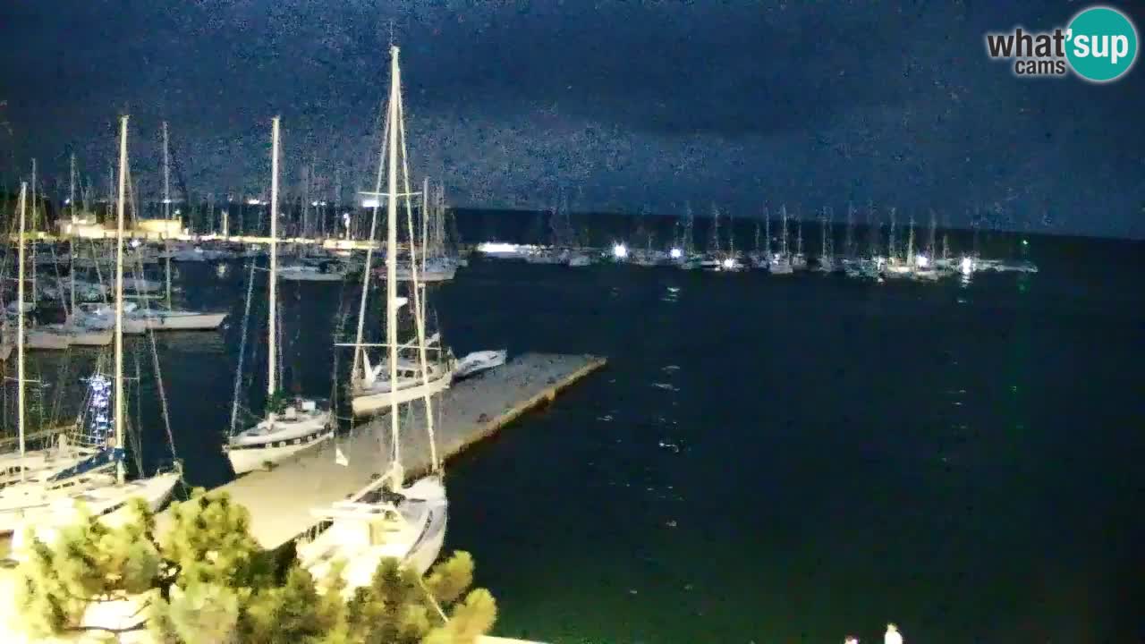 Webcam Sistiana Baia – Live View of the Marina and Gulf