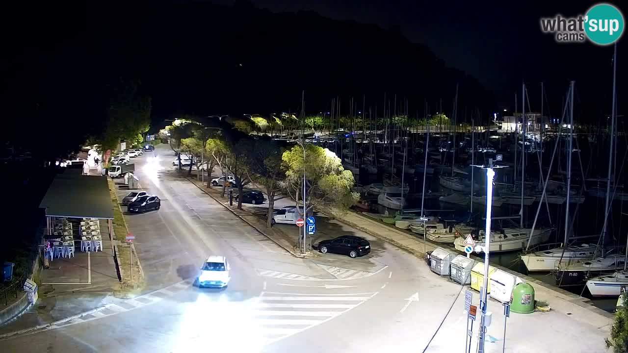 Webcam Baie de Sistiana – Vue en direct de la marina et de la baie