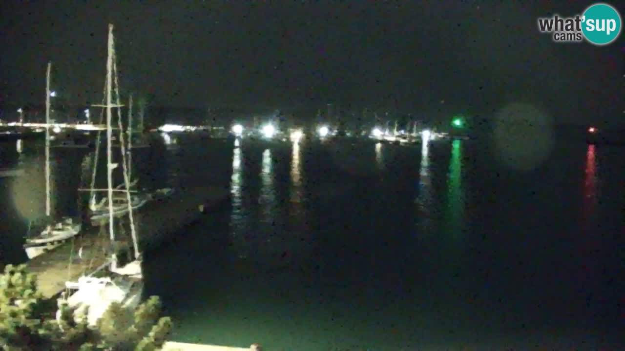 Webcam Bahía de Sistiana – Vista en directo del puerto deportivo y la costa