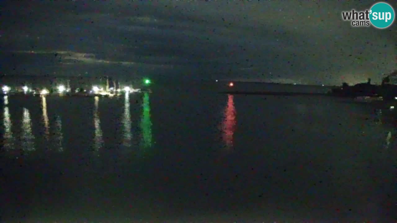 Webcam Baie de Sistiana – Vue en direct de la marina et de la baie