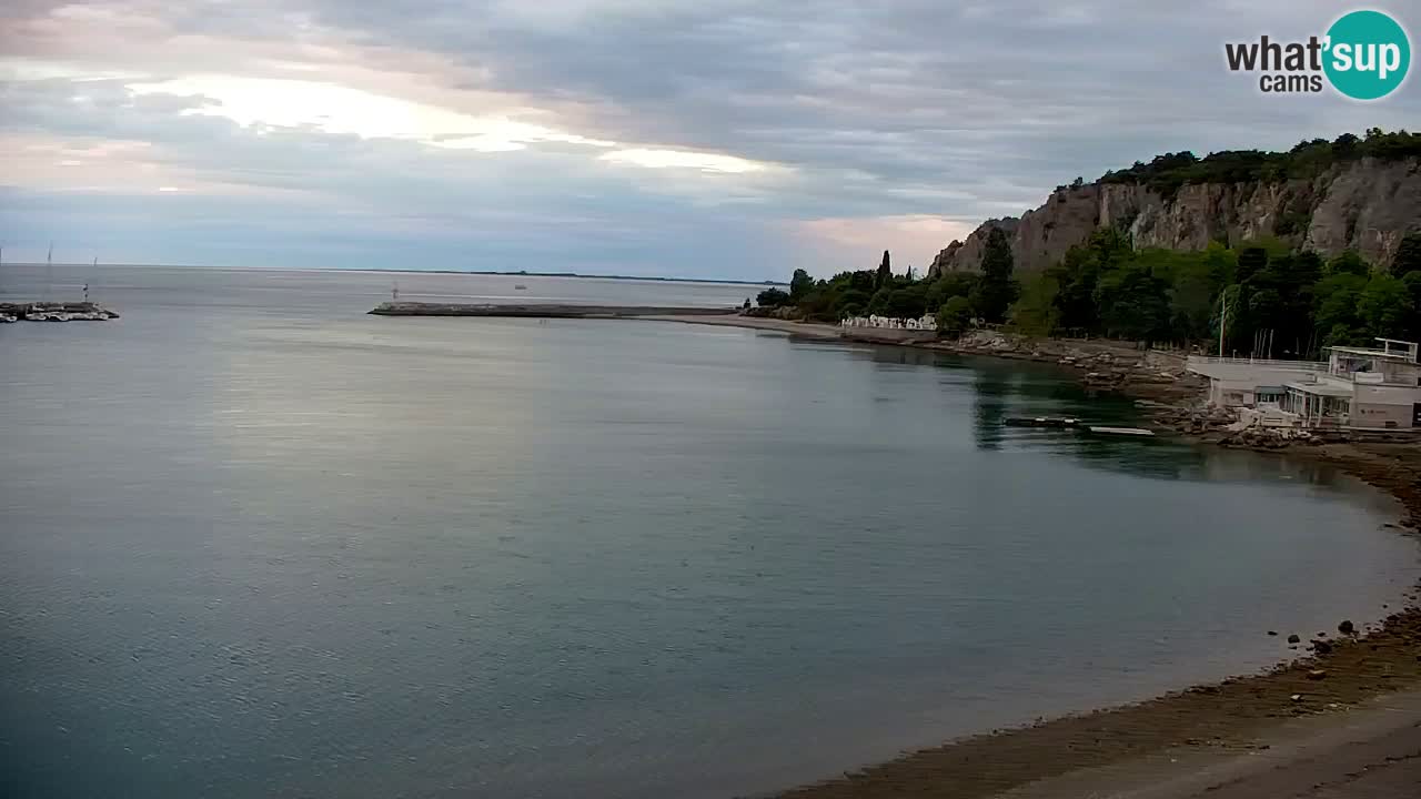 Web kamera Sistiana Uvala – Pogled uživo na marinu i zaljev