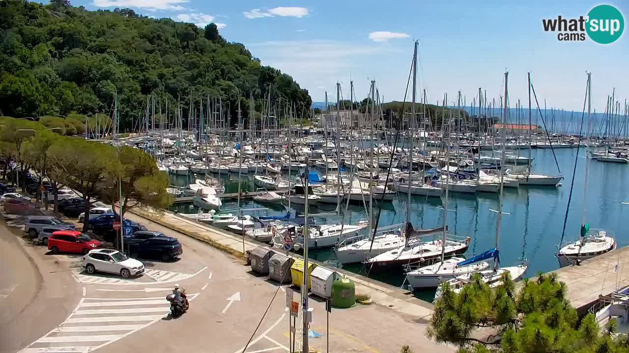 Webcam Sistiana Baia – Live View of the Marina and Gulf
