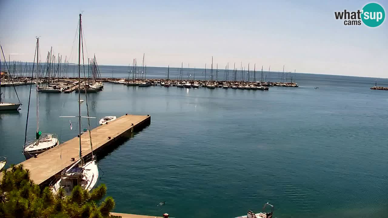 Webcam Sistiana Bucht – Liveblick auf Marina und Bucht