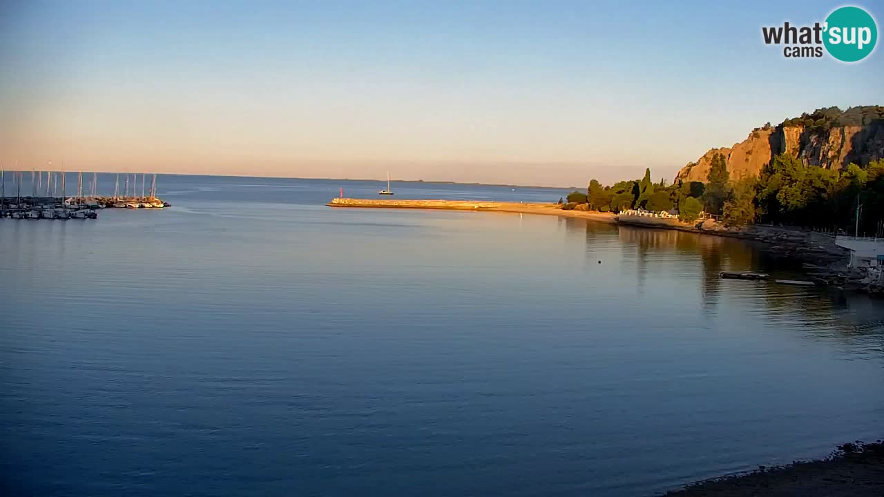 Webcam Sistiana Baia – Live View of the Marina and Gulf