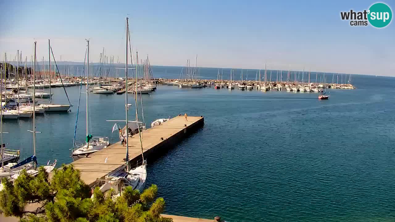 Webcam Sistiana Bucht – Liveblick auf Marina und Bucht