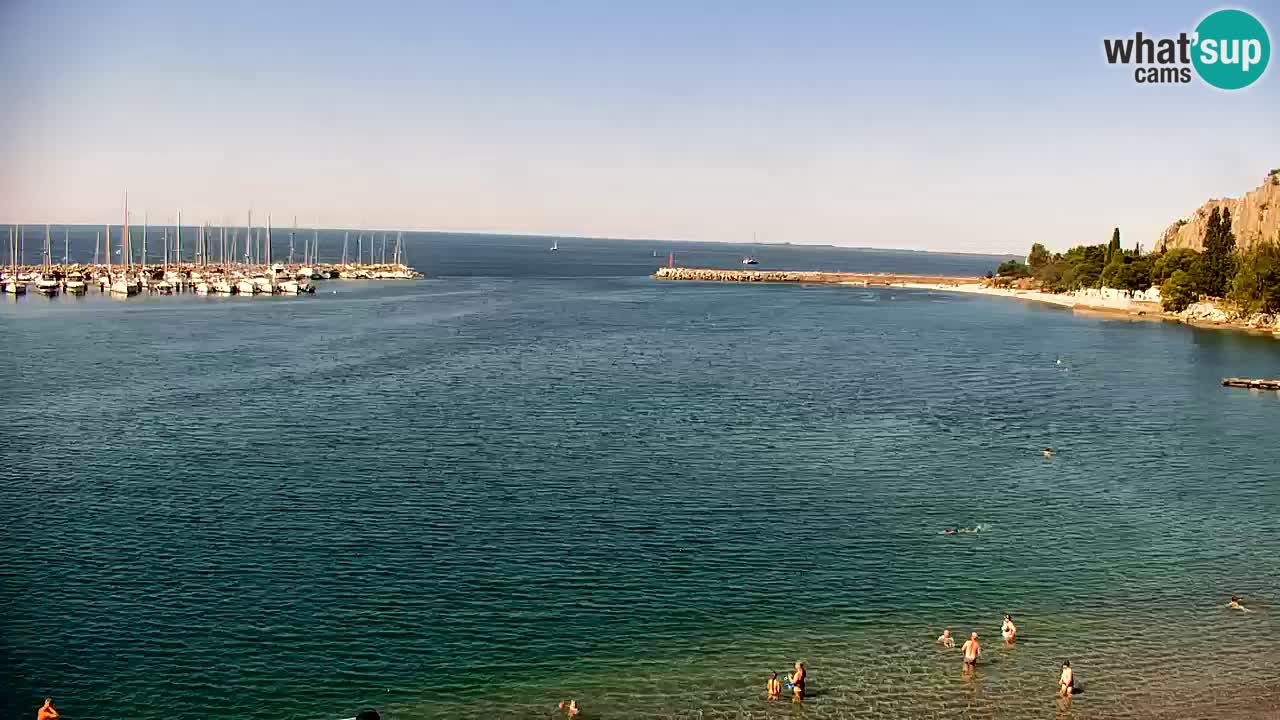 Webcam Sistiana Baia – Live View of the Marina and Gulf
