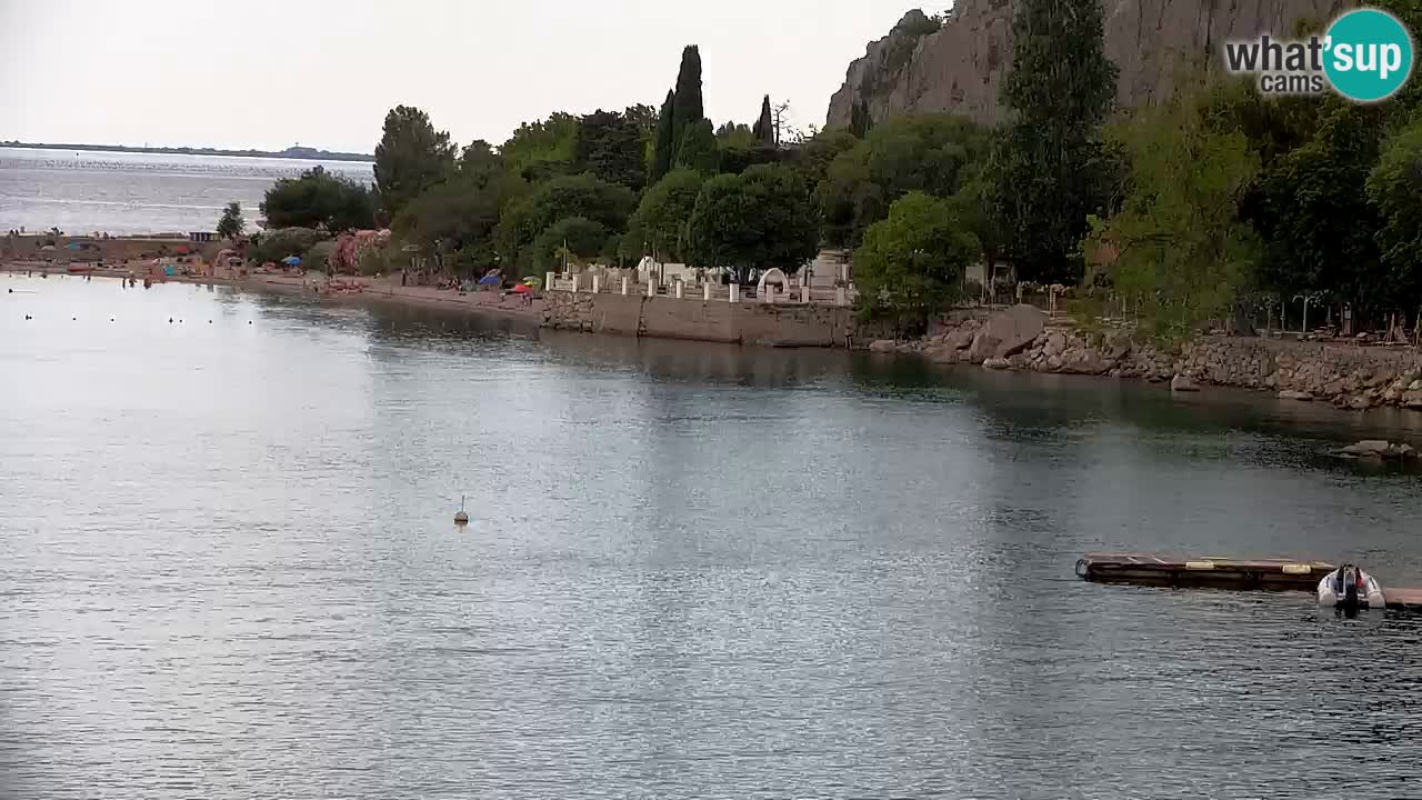 Webcam Bahía de Sistiana – Vista en directo del puerto deportivo y la costa