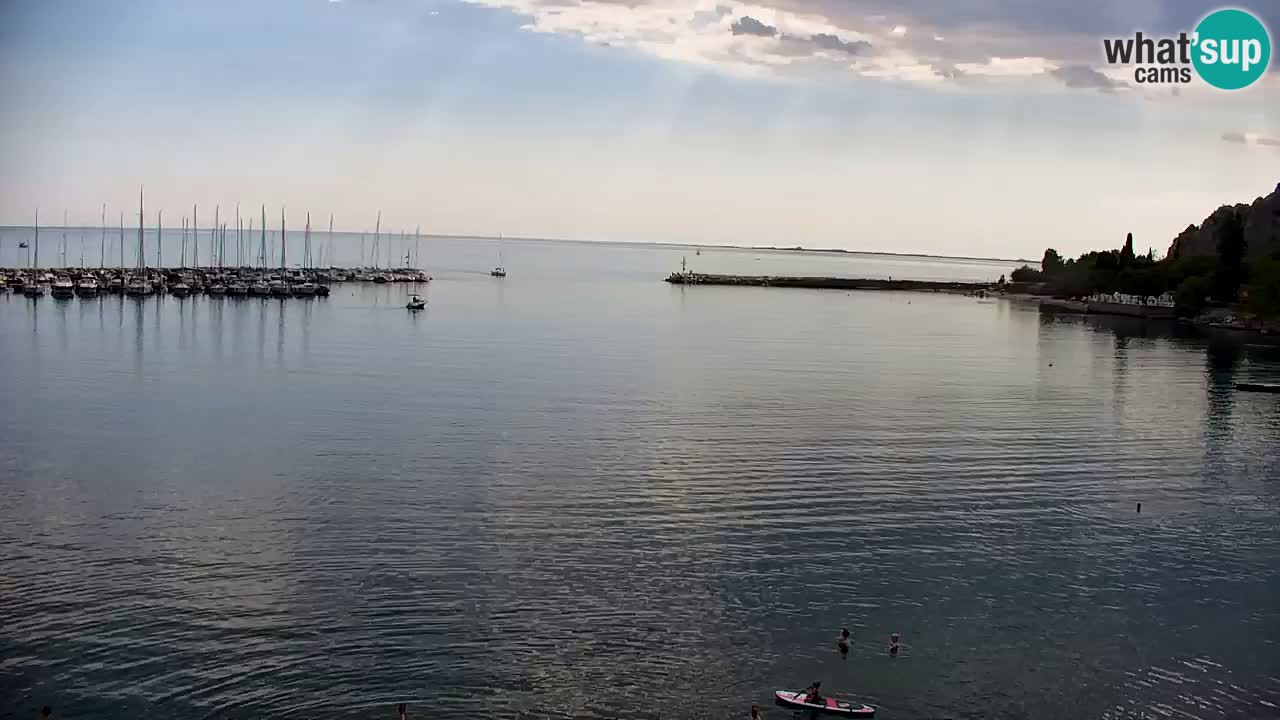 Webcam Baie de Sistiana – Vue en direct de la marina et de la baie