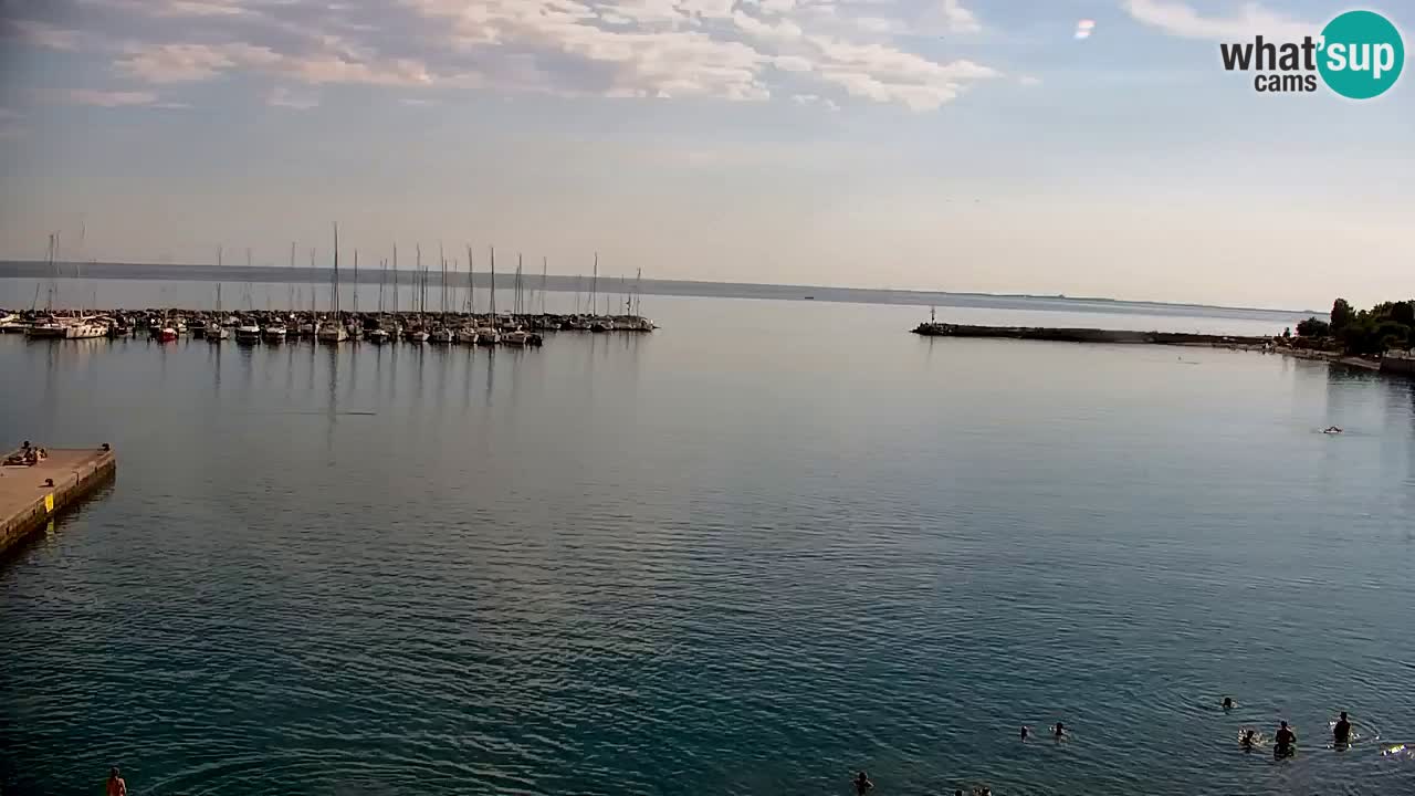 Webcam Sistiana Bucht – Liveblick auf Marina und Bucht