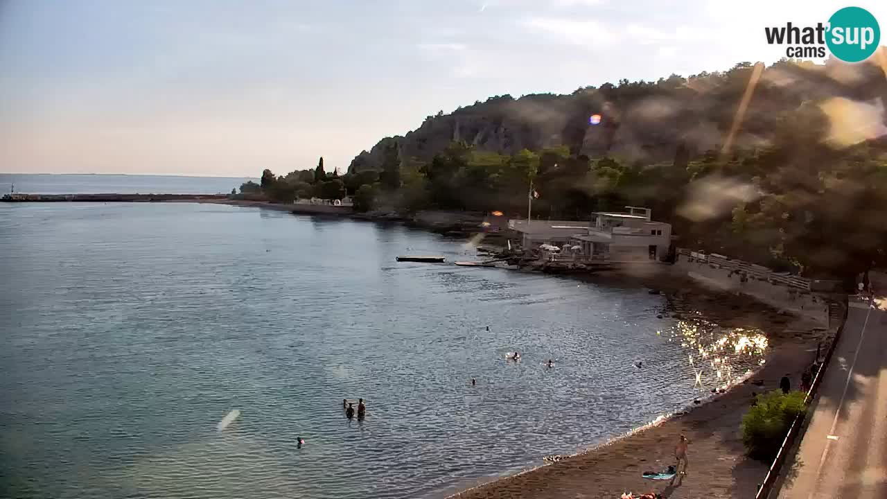 Webcam Baie de Sistiana – Vue en direct de la marina et de la baie