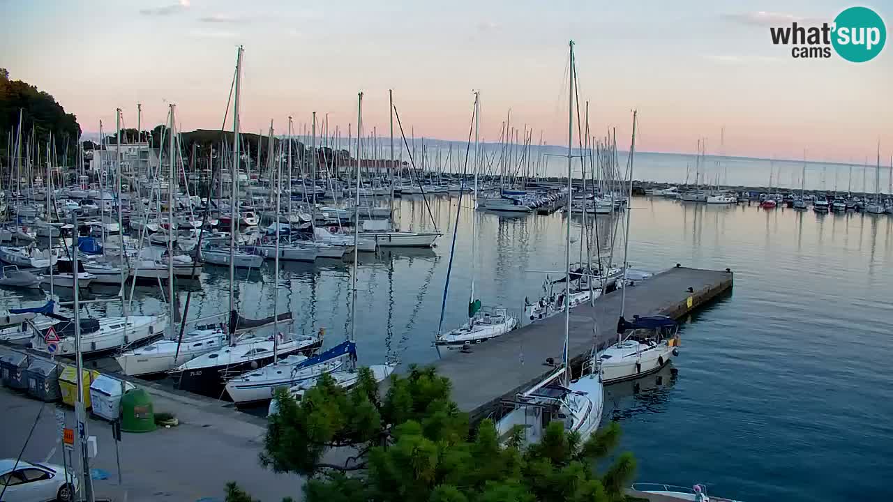 Webcam Sistiana Baia – Live View of the Marina and Gulf