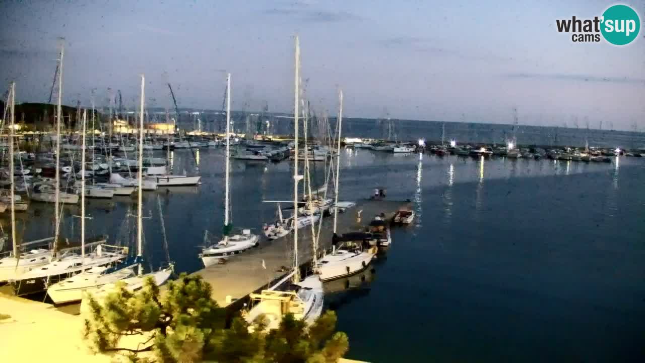Webcam Sistiana Baia – Live View of the Marina and Gulf