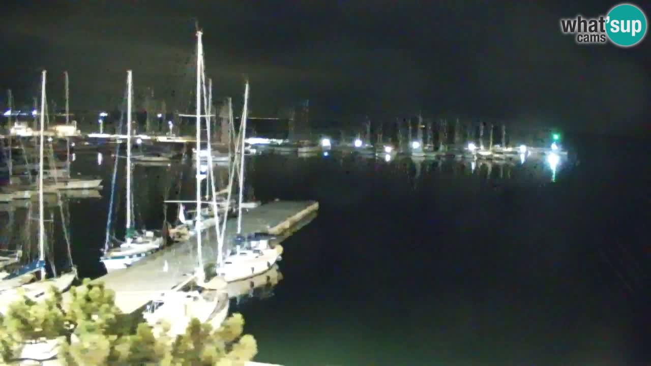 Web kamera Sistiana Uvala – Pogled uživo na marinu i zaljev