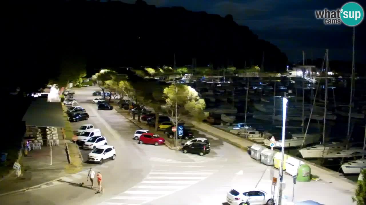 Webcam Baie de Sistiana – Vue en direct de la marina et de la baie