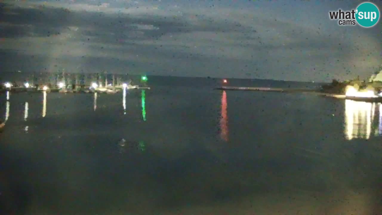 Webcam Baie de Sistiana – Vue en direct de la marina et de la baie