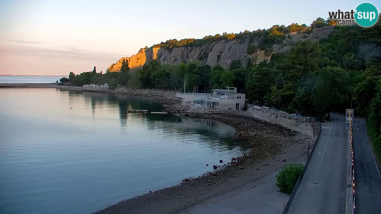 Webcam Sistiana Baia – Live View of the Marina and Gulf