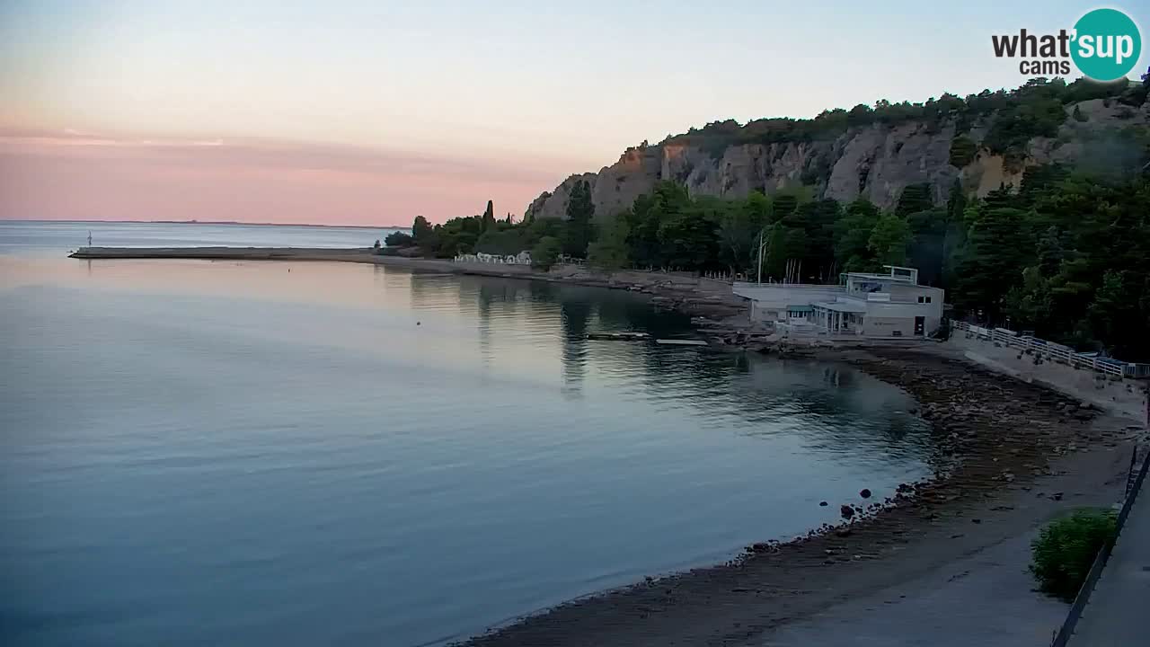 Spletna kamera Sesljanski zaliv – Pogled v živo na marino in zaliv