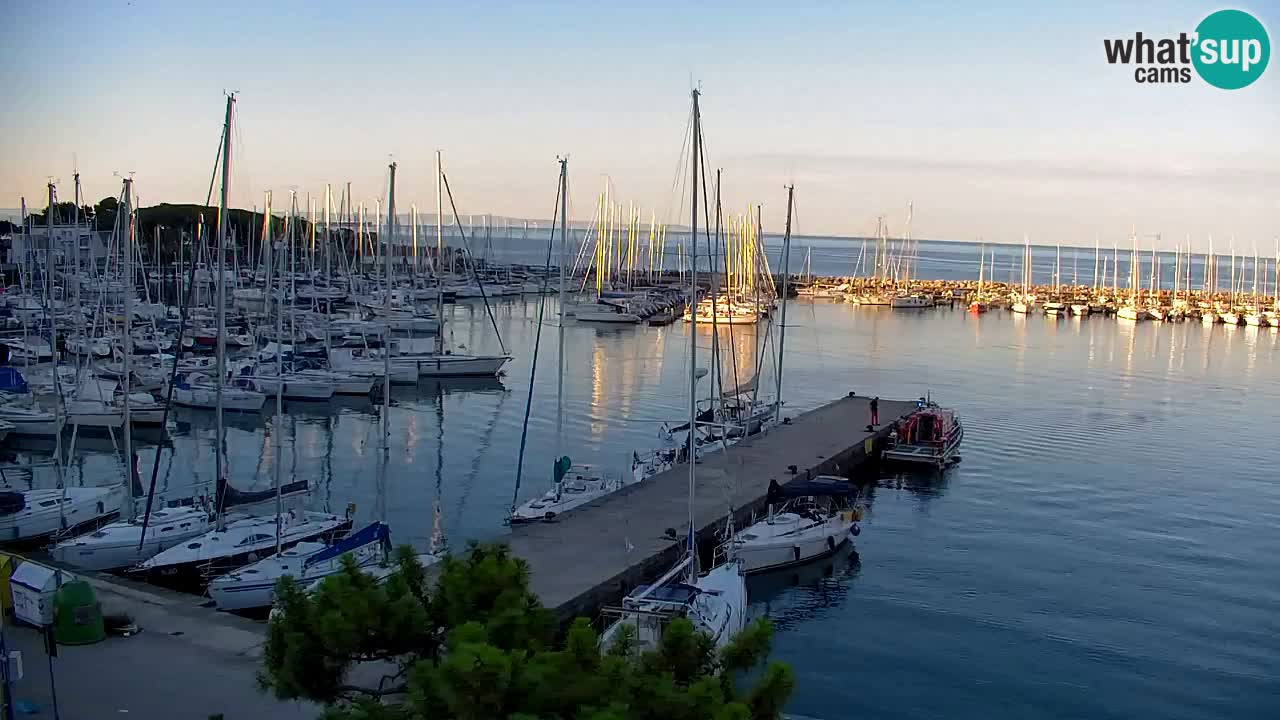 Webcam Sistiana Baia – Live View of the Marina and Gulf