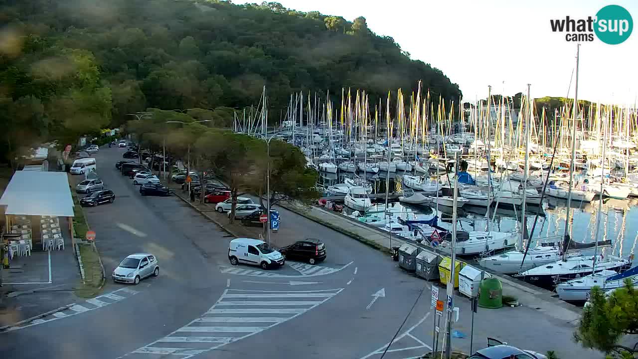 Webcam Baie de Sistiana – Vue en direct de la marina et de la baie