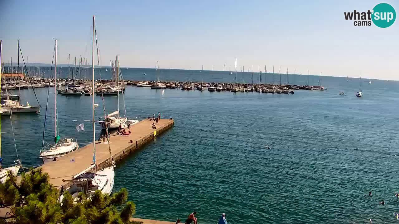 Webcam Baia di Sistiana – Marina e Golfo in diretta
