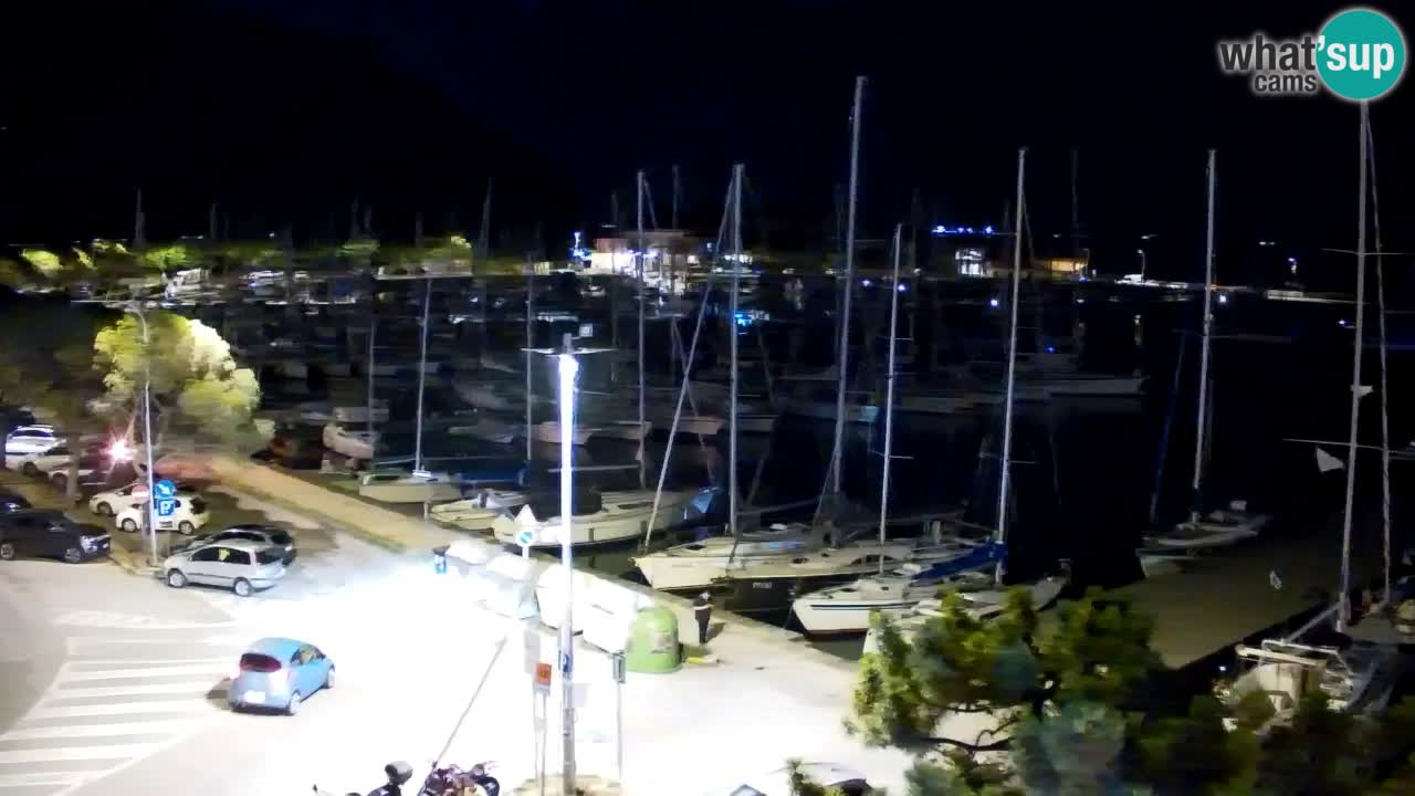Web kamera Sistiana Uvala – Pogled uživo na marinu i zaljev