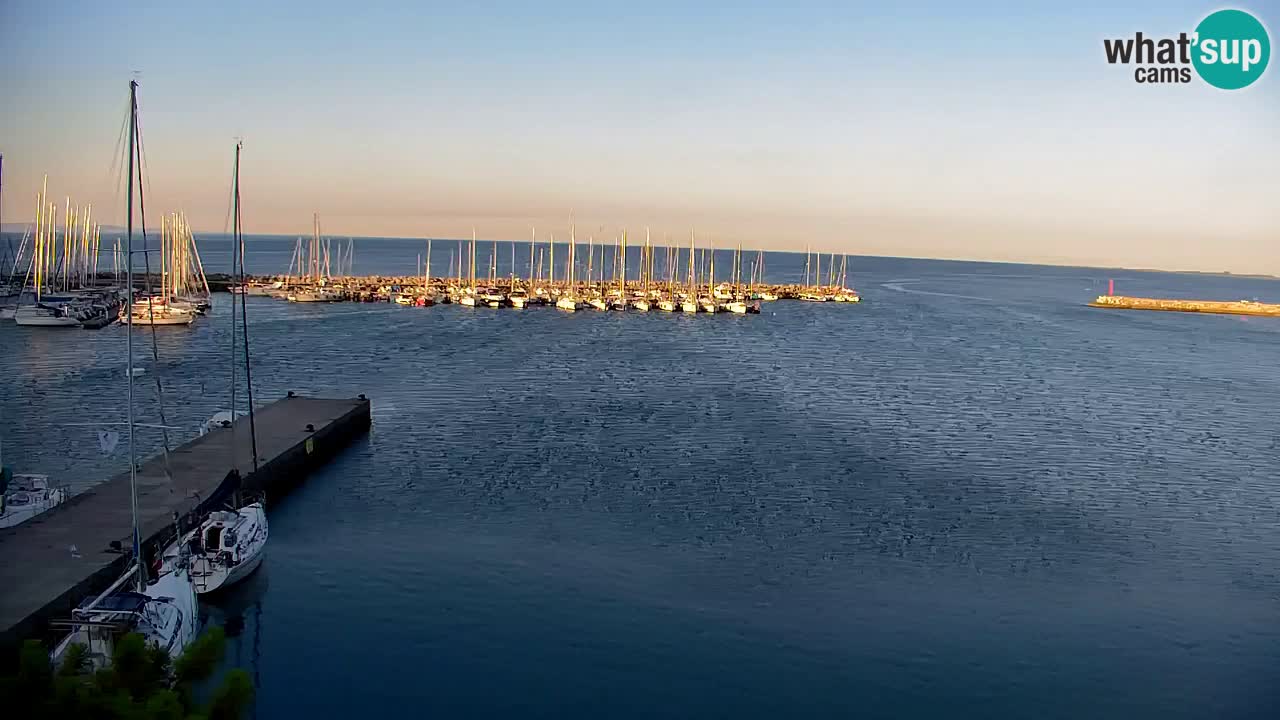 Webcam Sistiana Bucht – Liveblick auf Marina und Bucht