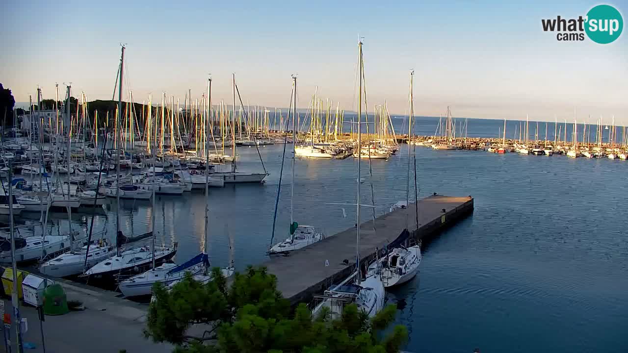 Web kamera Sistiana Uvala – Pogled uživo na marinu i zaljev
