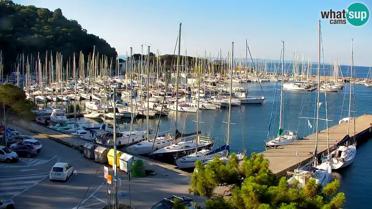 Webcam Sistiana Baia – Live View of the Marina and Gulf