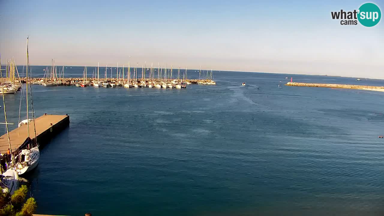Web kamera Sistiana Uvala – Pogled uživo na marinu i zaljev