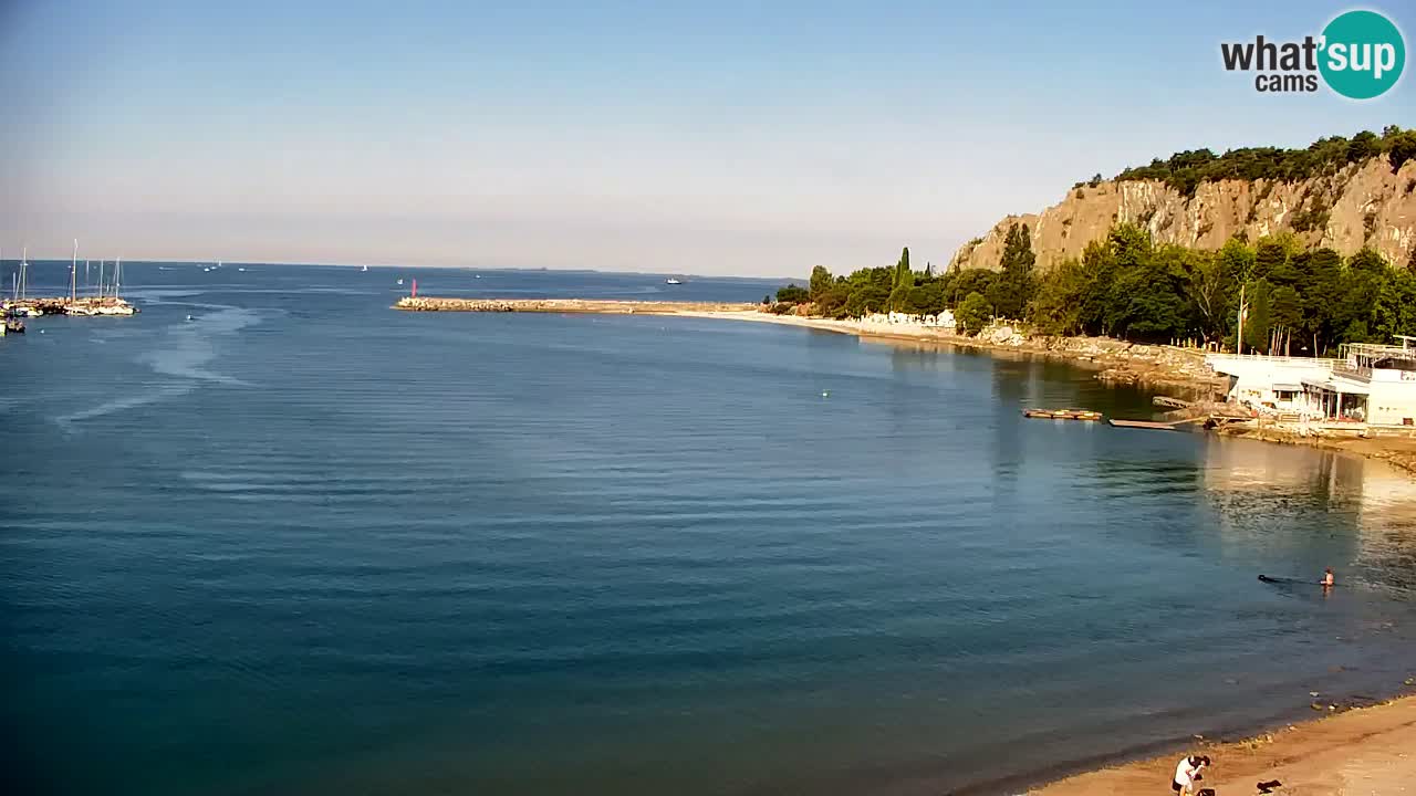 Webcam Sistiana Baia – Live View of the Marina and Gulf