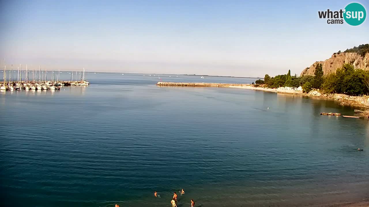 Webcam Sistiana Baia – Live View of the Marina and Gulf