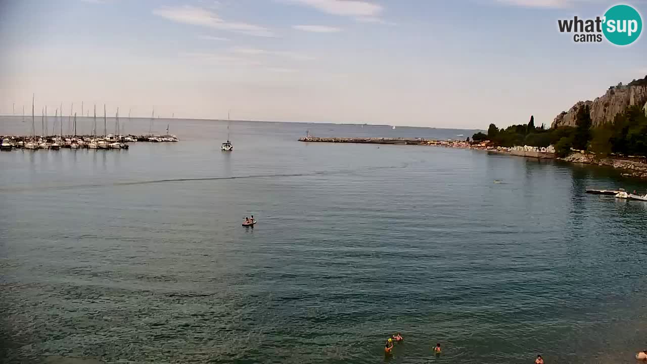Webcam Sistiana Baia – Live View of the Marina and Gulf