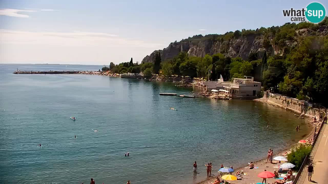 Webcam Sistiana Baia – Live View of the Marina and Gulf