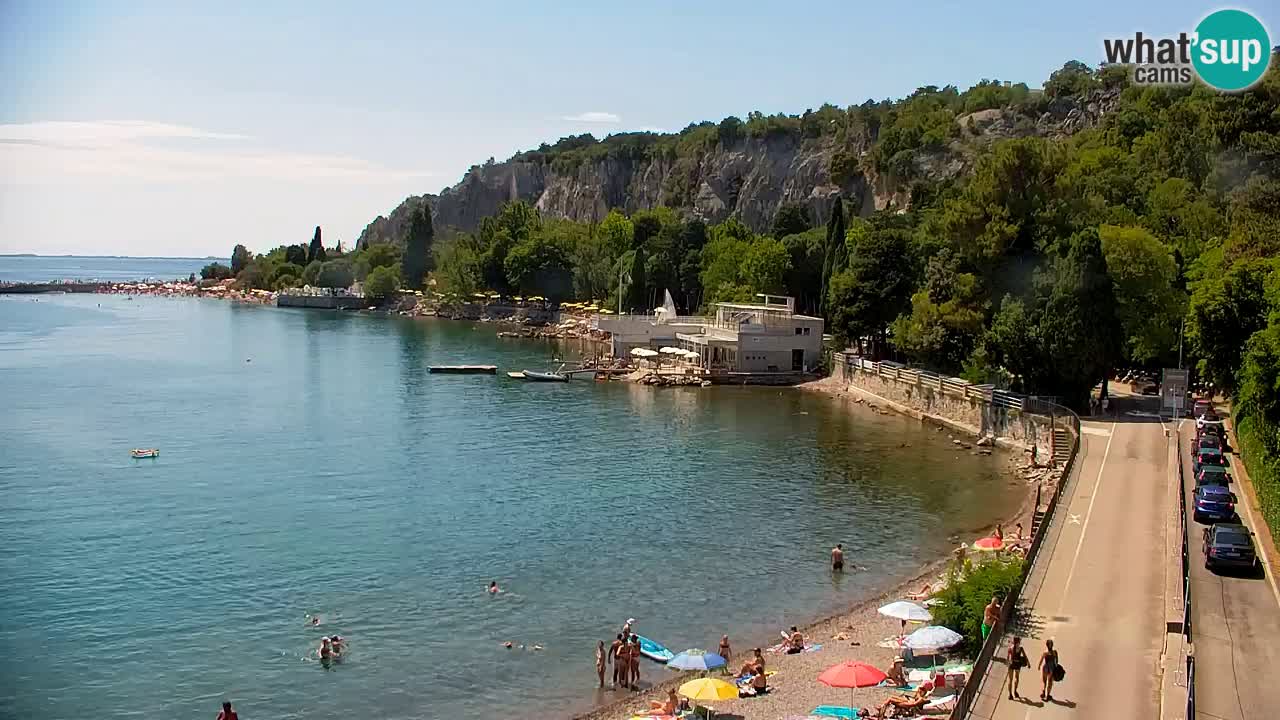 Web kamera Sistiana Uvala – Pogled uživo na marinu i zaljev
