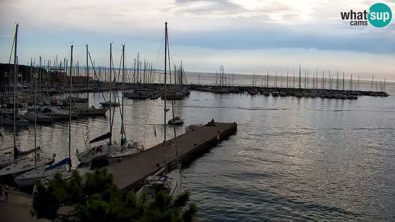 Webcam Sistiana Bucht – Liveblick auf Marina und Bucht