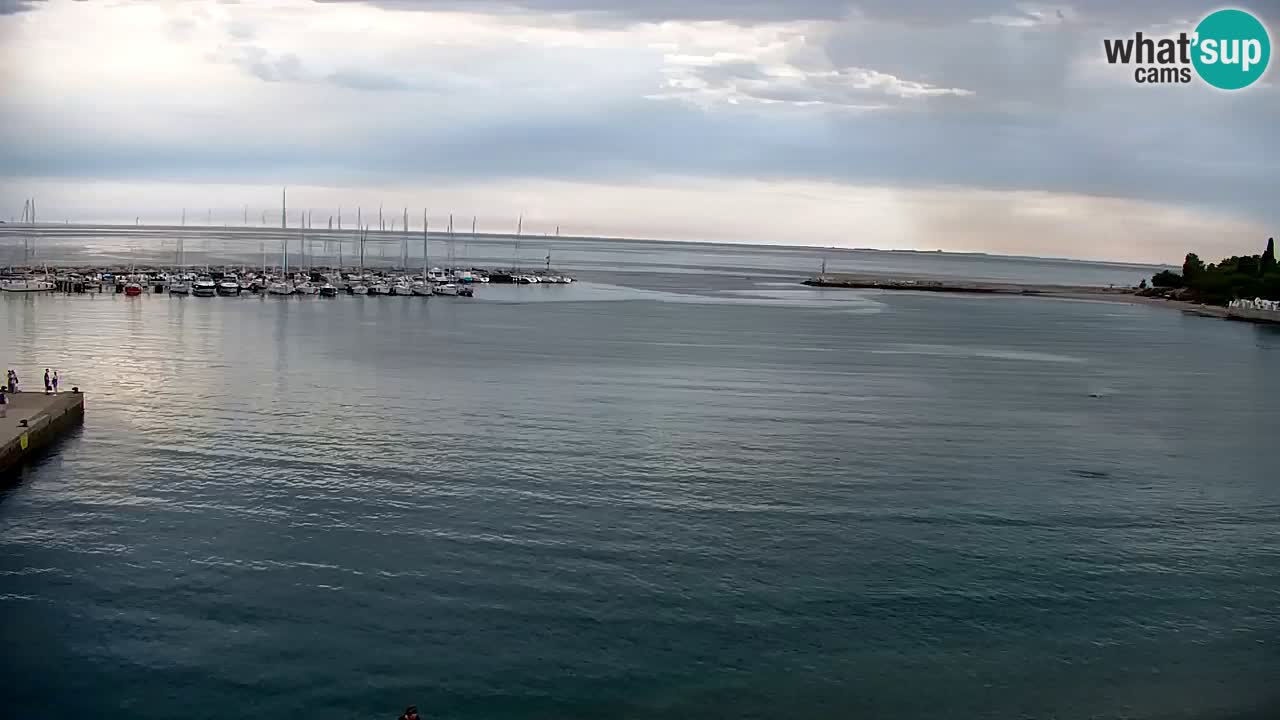Web kamera Sistiana Uvala – Pogled uživo na marinu i zaljev